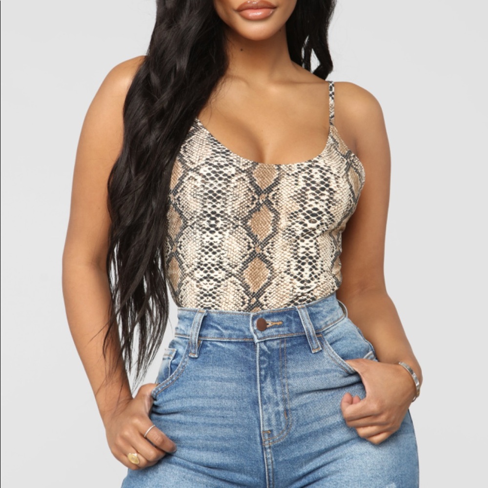 Snakeskin Bodysuit - Picture 2 of 5